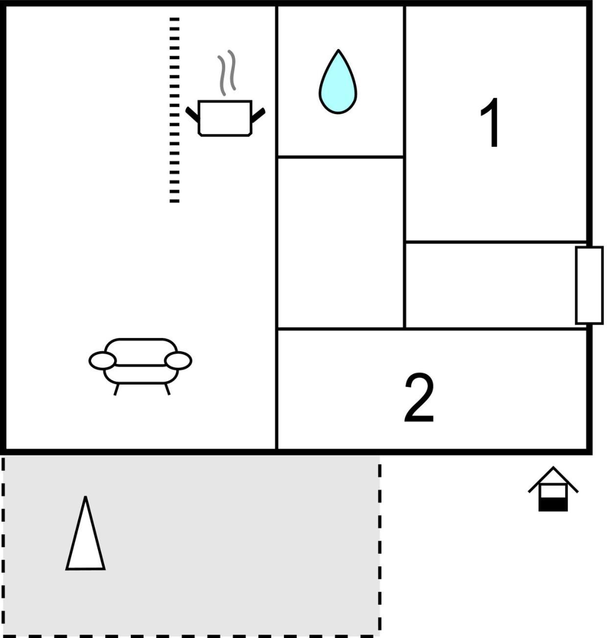 Nice Home In Jezera With Wifi Esterno foto